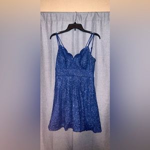 Royal Blue Maxi Homecoming / Formal - Never Worn